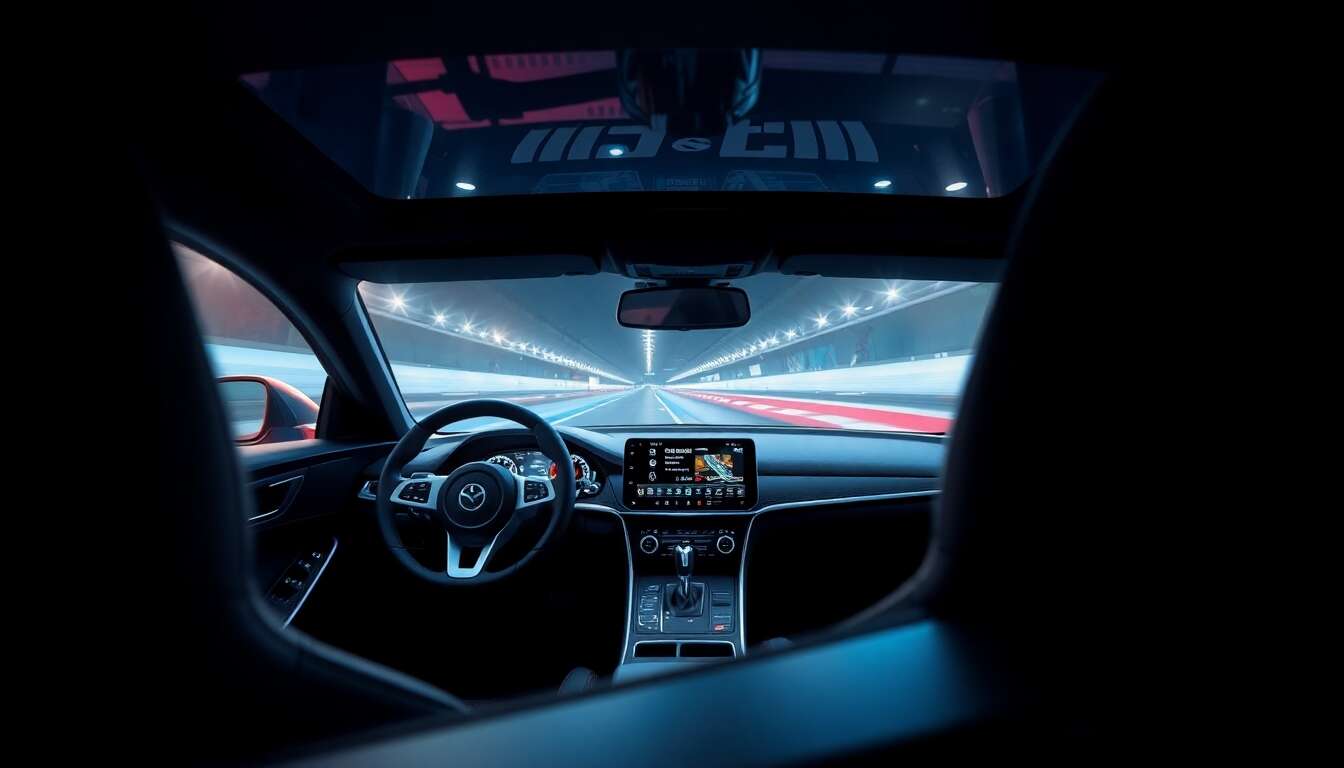 Les avantages d'un moniteur incurv&eacute; pour une exp&eacute;rience de course