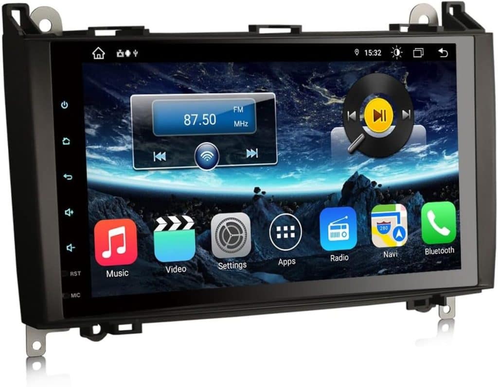 Test : autoradio Erisin 9 pouces pour Mercedes, android et CarPlay intégrés