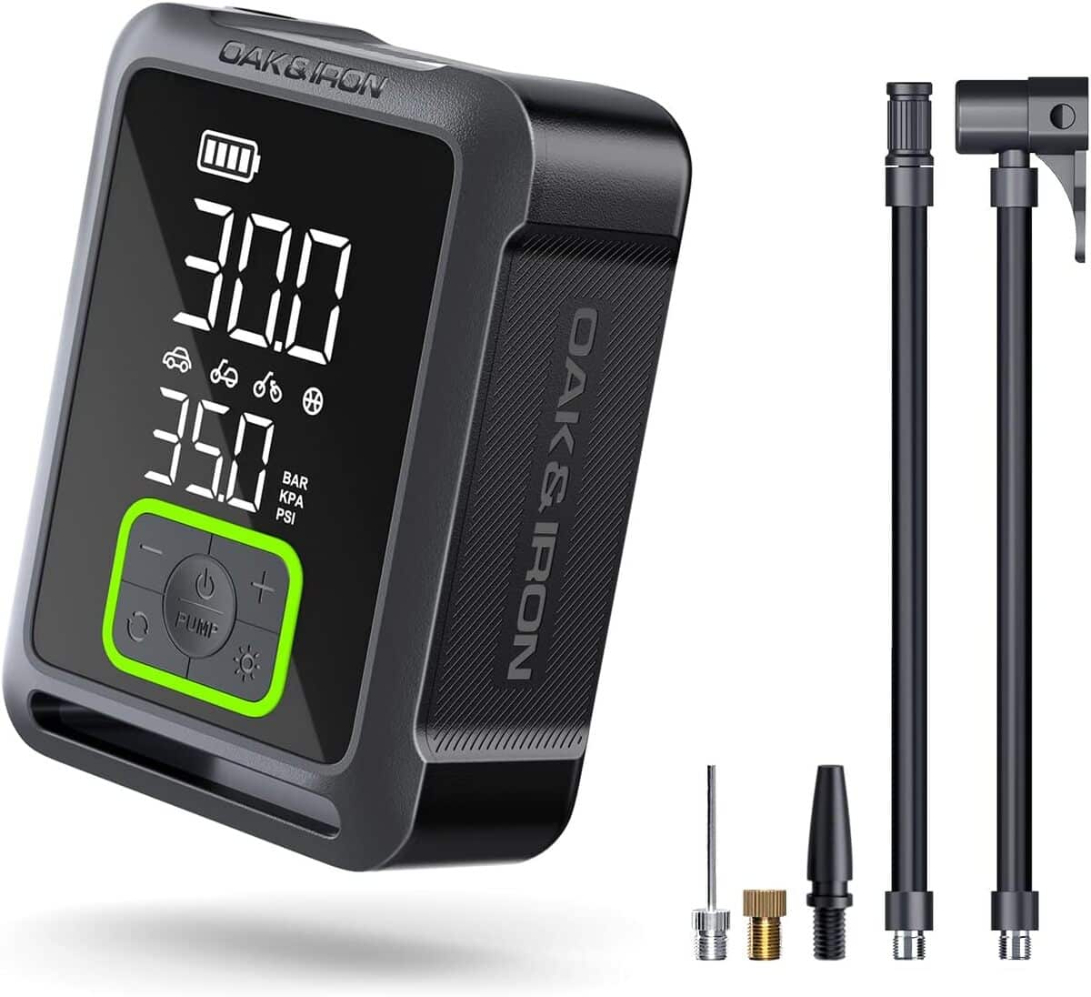 Test du gonfleur portable OAK & IRON 150PSI