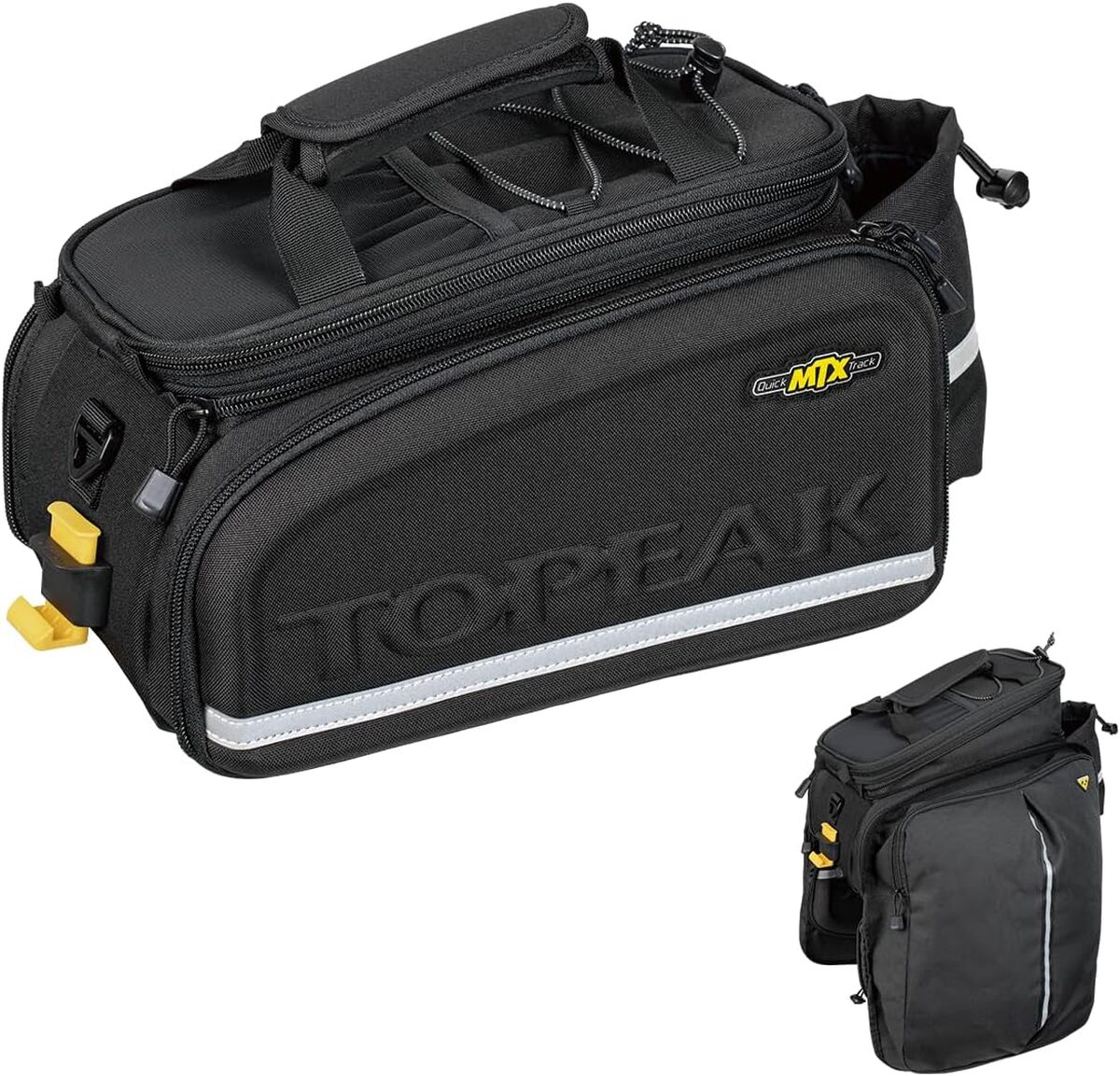 Test : sacoche Topeak MTX Trunk Bag DXP et adaptateur Omni QuickTrack