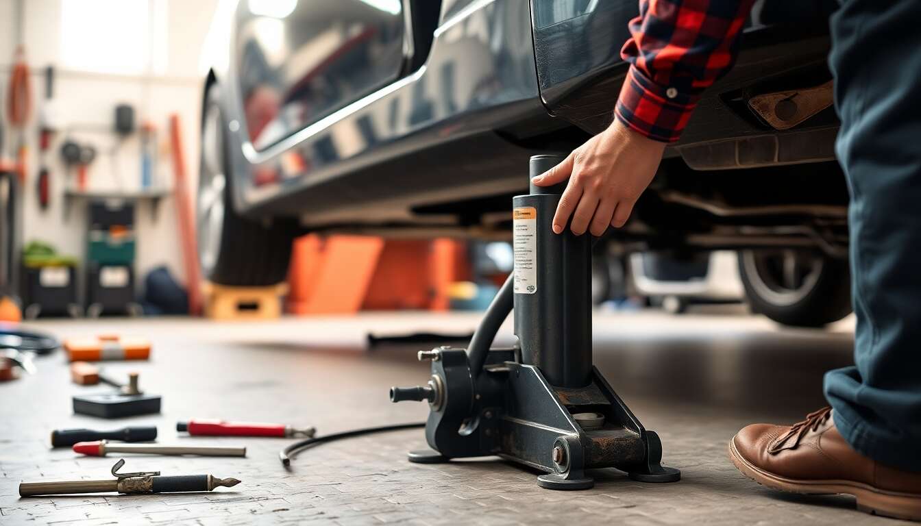 Guide ultime : réparation voiture avec un cric