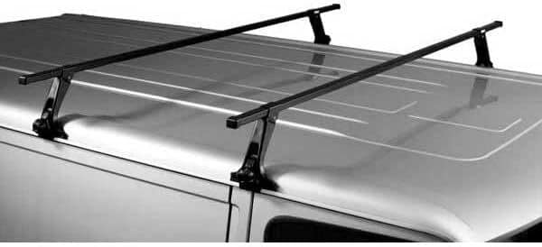 Thule 951000 Jeu de 4 Pieds 951 pour Barre de Toit et pour Voiture avec Gouttière Noir