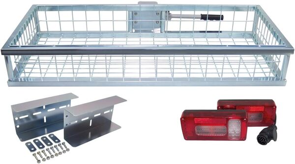 Berger + Schröter 31144 Porte-Bagages avec système d'accroche Rapide