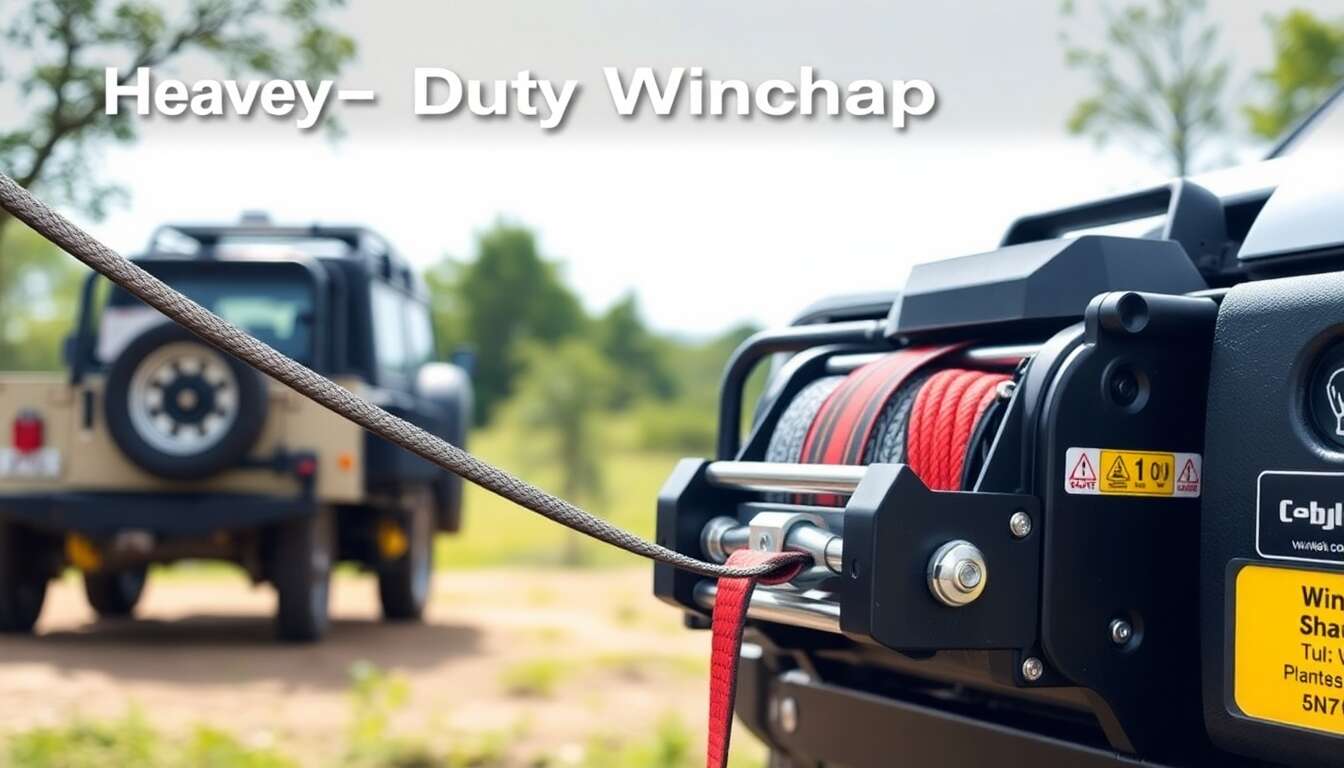 Les sangles de treuil : pour une s&eacute;curit&eacute; renforc&eacute;e