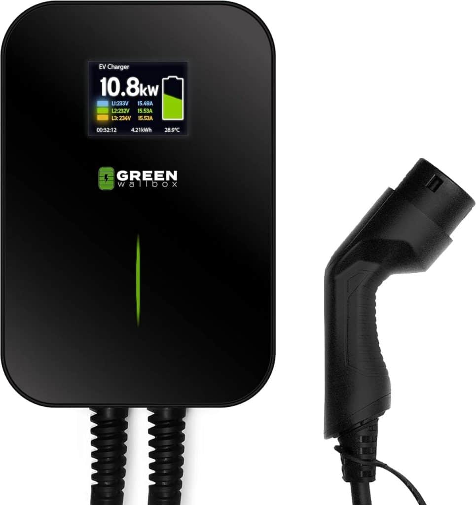 Test de la station de recharge Green Wallbox 11kW pour voitures électriques