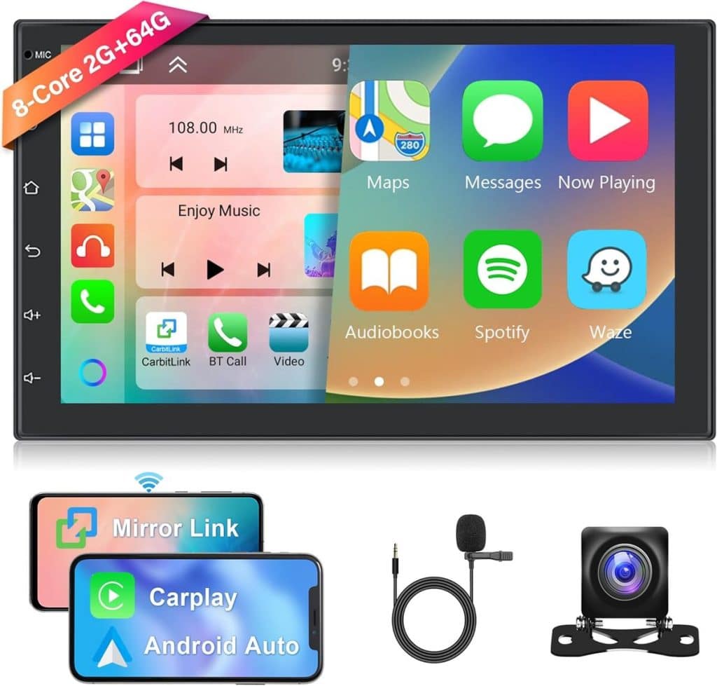 Test de l'autoradio Hodozzy 8 Core avec écran tactile et Carplay