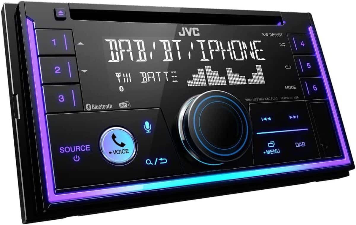 Test de l'autoradio JVC KW-DB95BT : connectivité et performance