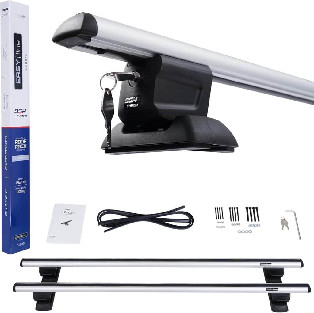 Test des barres de toit Easy Line Expert 135 cm de Dgh System pour Citroen Berlingo II