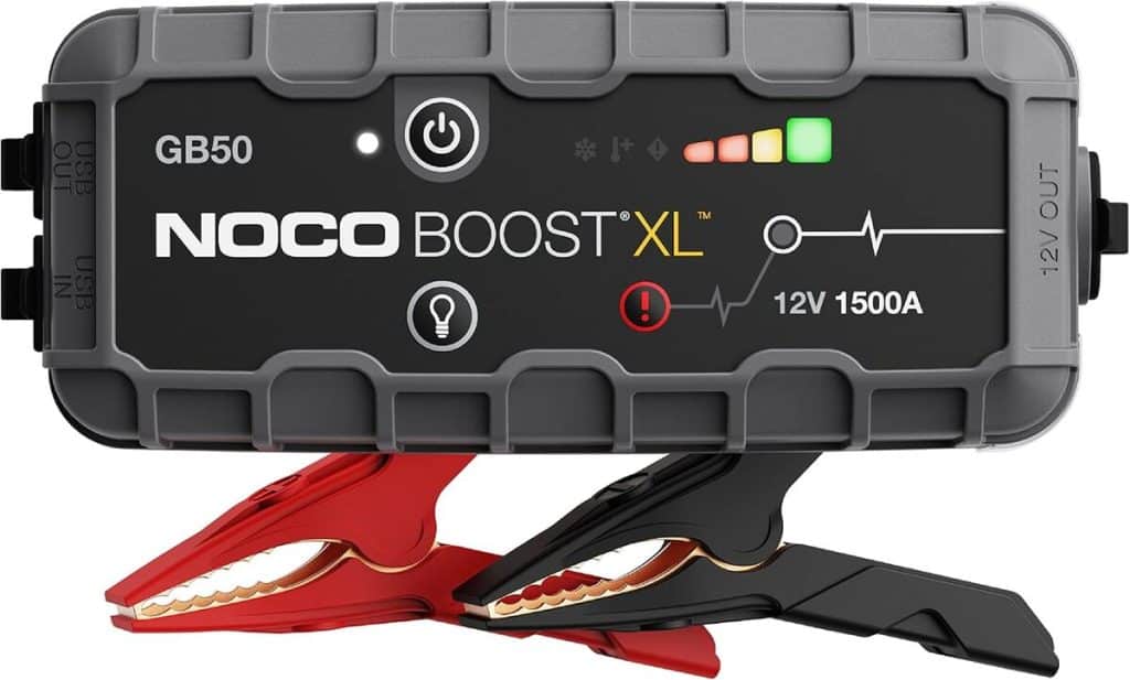 Test : noco Boost XL GB50, booster batterie puissant et portable