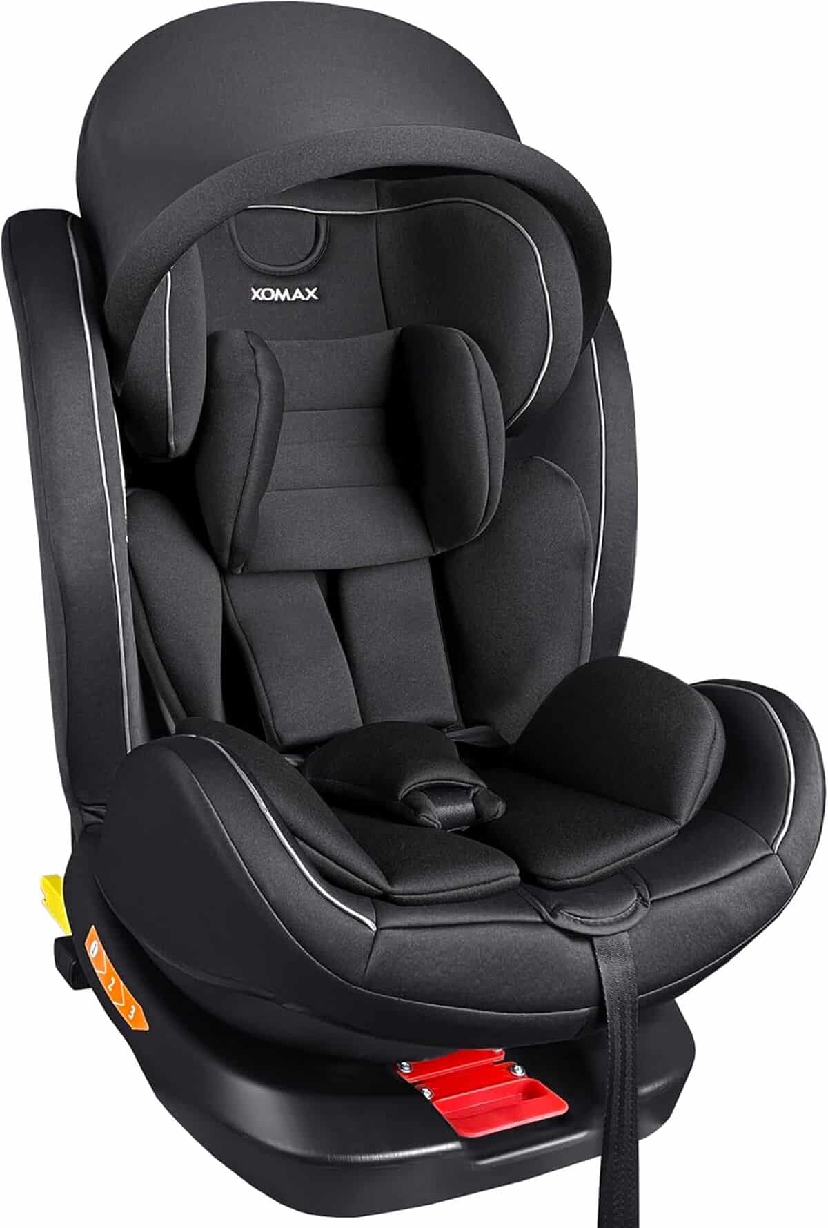 Test : siège enfant pivotant XOMAX XZ-16 360° avec ISOFIX