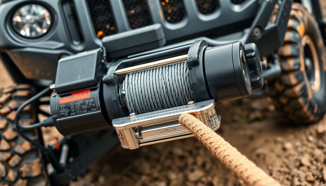 Introduction au treuil &eacute;lectrique : un outil indispensable