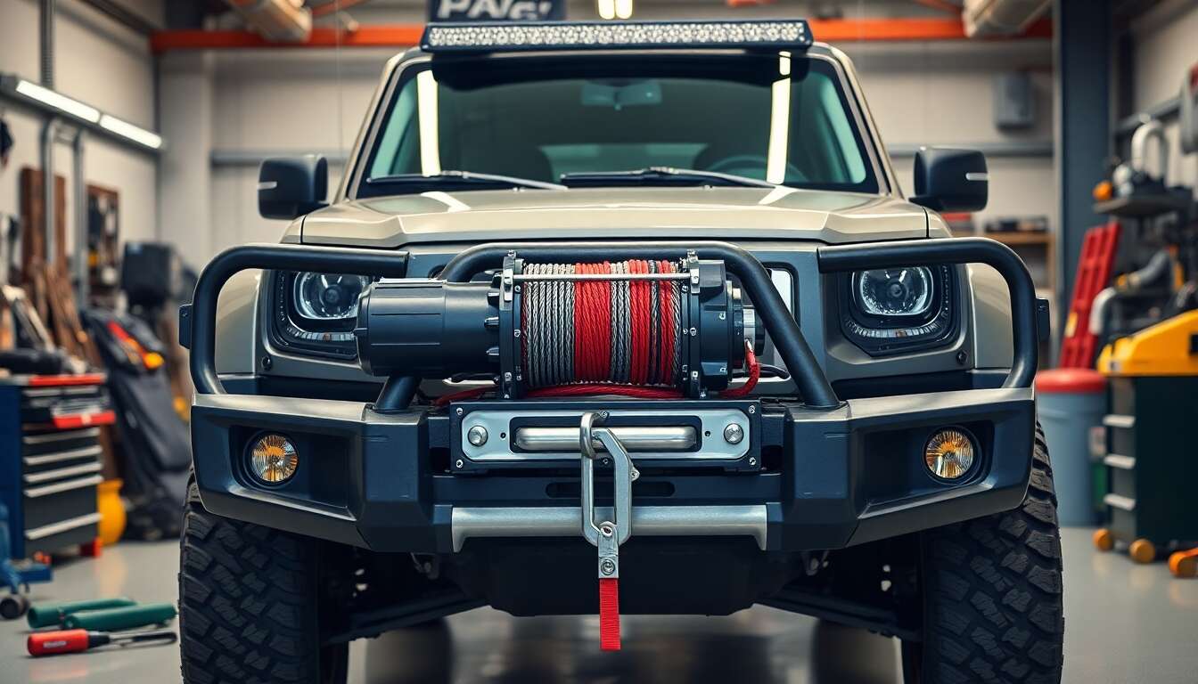 Le r&ocirc;le crucial du treuil &eacute;lectrique dans l'industrie automobile