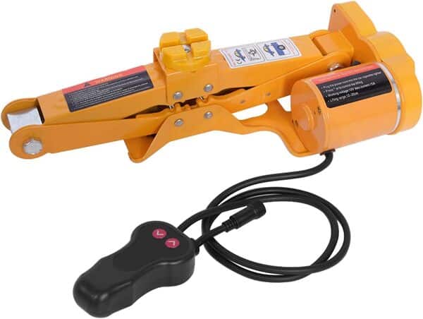 Cric électrique pour Voiture - 2 tonnes - 12 V - Cric de Levage électrique Automatique pour Garage et équipement d'urgence