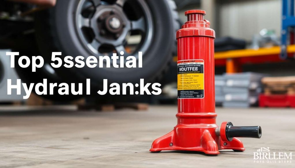 Top 5 des crics hydrauliques incontournables
