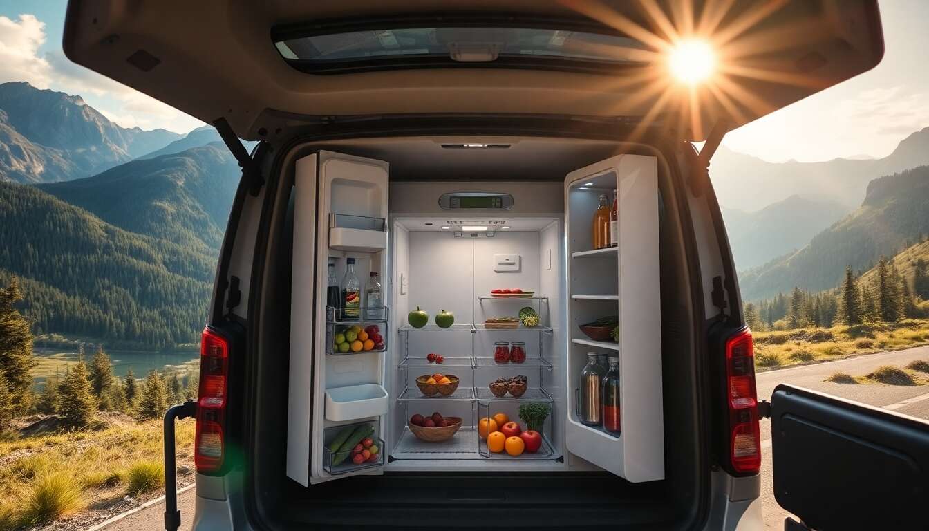 Comment alimenter un r&eacute;frig&eacute;rateur dans une voiture ?