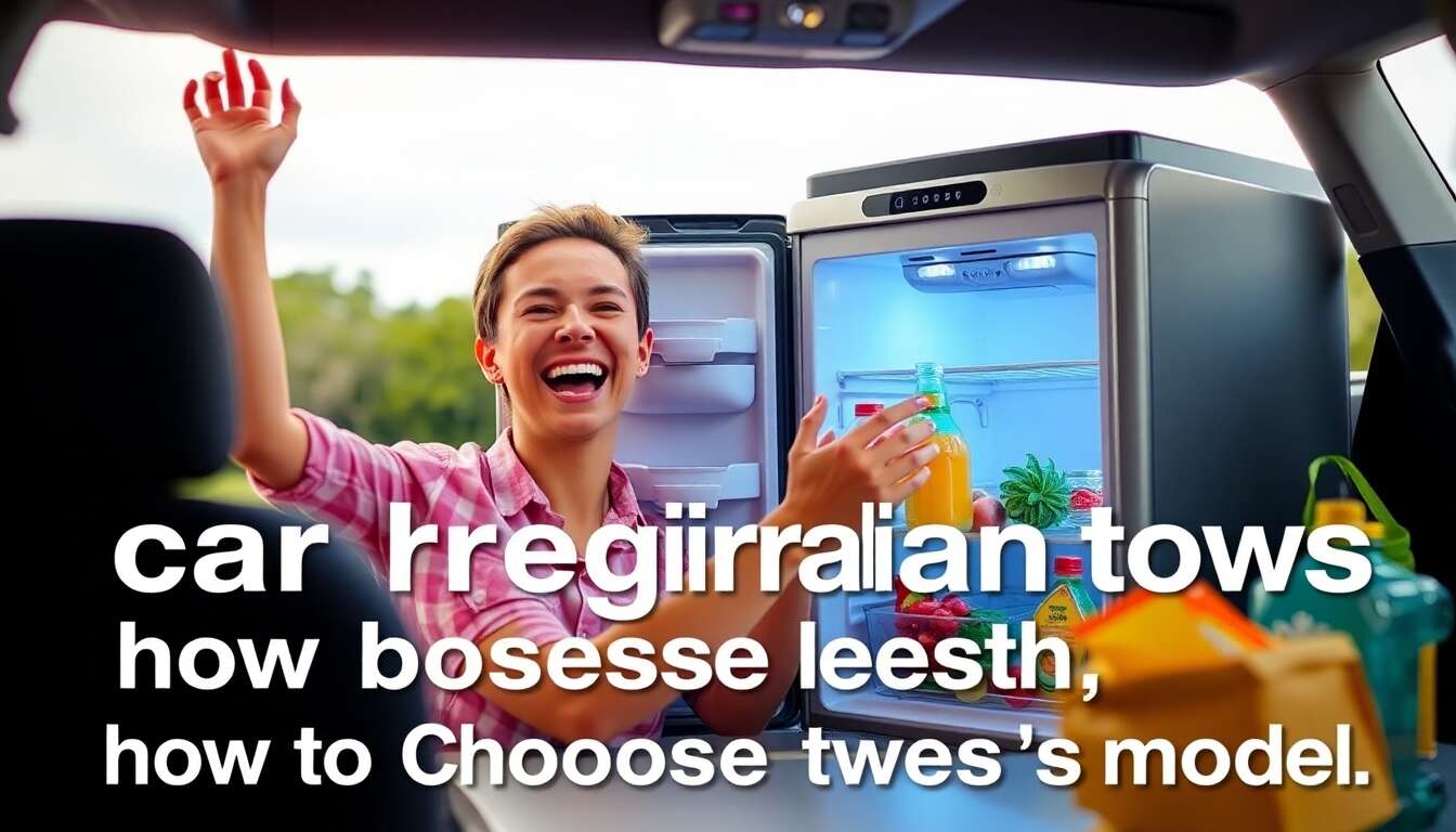 Réfrigérateurs auto : comment choisir le meilleur modèle