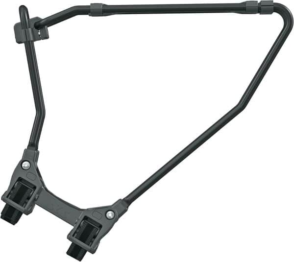 SKS GERMANY Infinity Universal AVS Porte-Bagages (Accessoires de vélo pour équiper Presque Tous Les vélos, mécanisme de réglage et système de Serrage Rapide, Aluminium, avec système de clic AVS) Noir