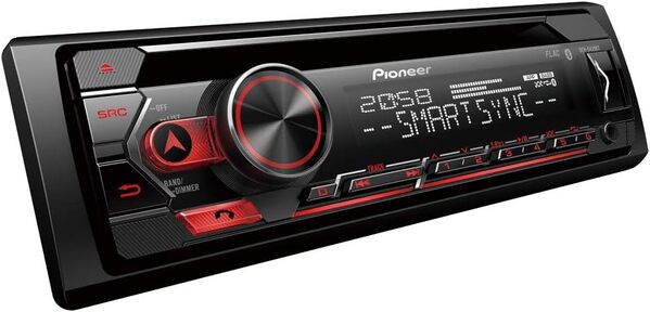 Pioneer DEH-S420BT Autoradio, Noir