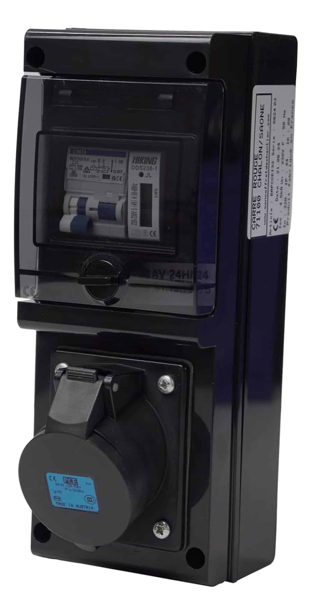 Test de la borne de recharge Carré Rouge 32A : efficacité et fiabilité