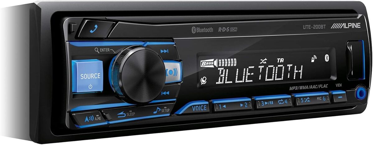 Test de l'autoradio Alpine ute-200bt
