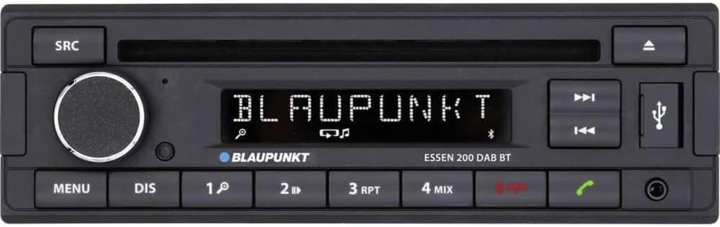 Test de l'autoradio Blaupunkt Essen 200 Dab BT : connexion Bluetooth et CD