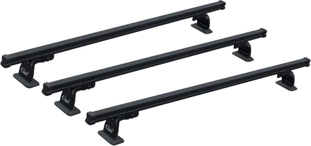 Test des barres de toit professionnelles GEV 9403 : solidité et capacité de 100 kg