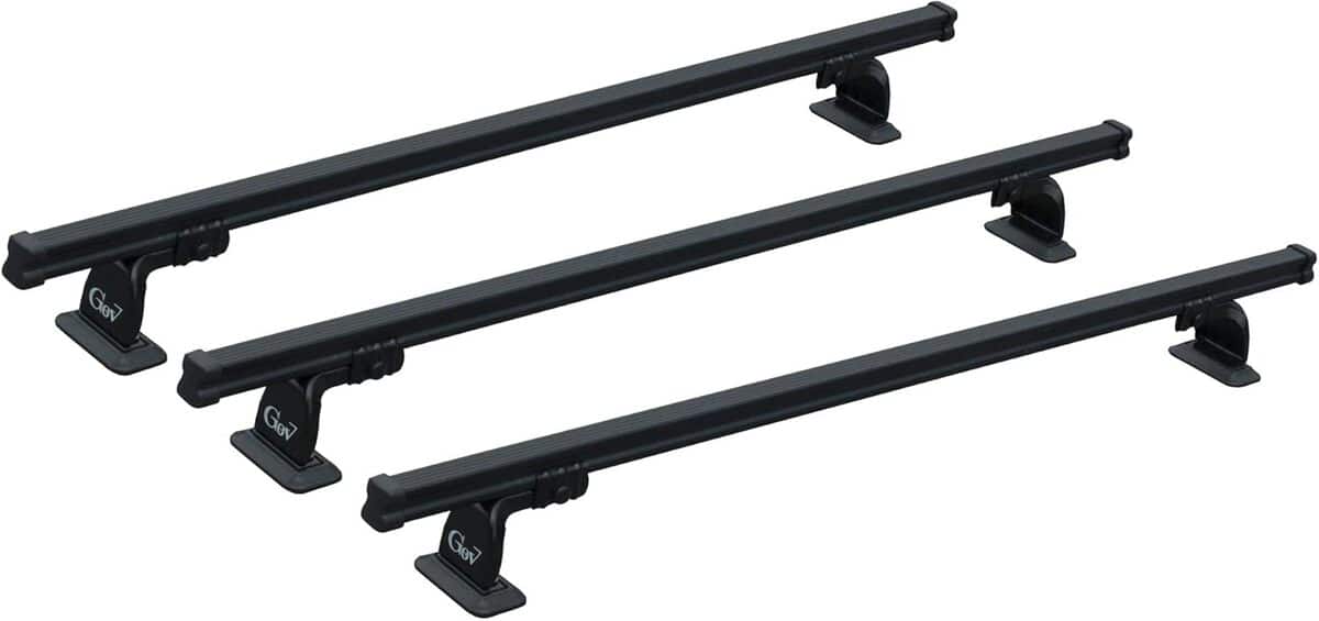 Test des barres de toit professionnelles GEV 9403 : solidité et capacité de 100 kg