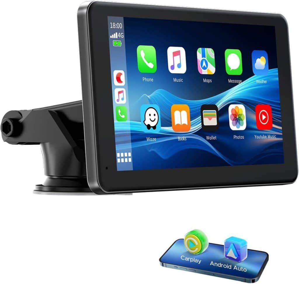 Test du Lamto sans fil : carplay portable et écran tactile 7 pouces