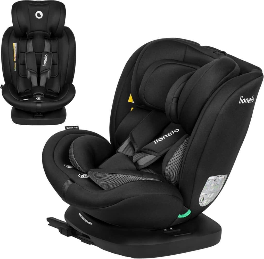 Test du siège auto pivotant Lionelo Bastiaan I-Size : sécurité et confort jusqu'à 36 kg