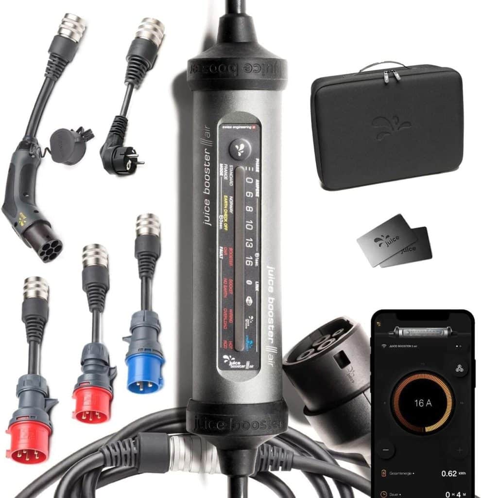Test Juice Booster 3 air : borne de recharge mobile 11 kW triphasé