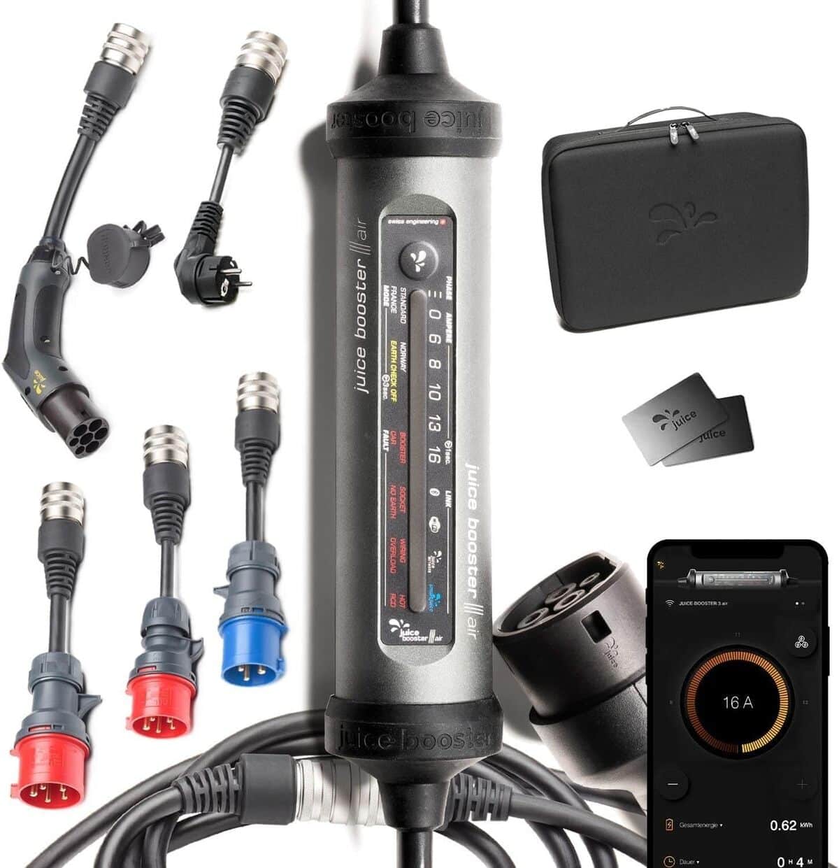 Test Juice Booster 3 air : borne de recharge mobile 11 kW triphasé