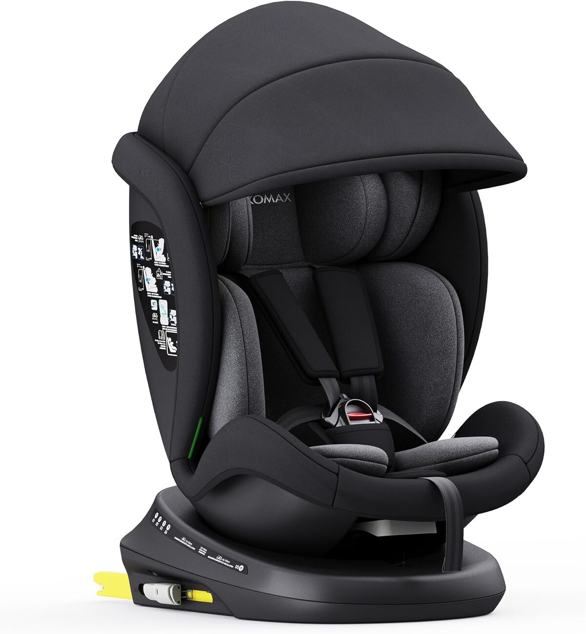 Test XOMAX 946i : siège enfant polyvalent avec ISOFIX