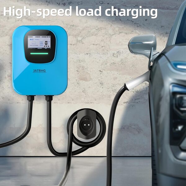 S2 7KW Borne de Recharge pour Voiture Électrique avec Shutter Station de Recharge Monophasé Type 2 32A - Norme IEC 62196-2 - Wallbox