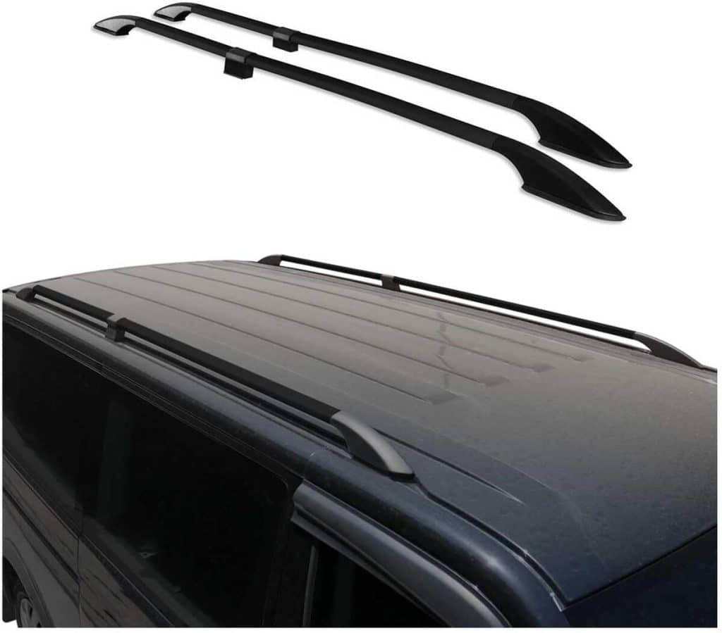 Test des barres de toit Peugeot Partner Tepee 2025-18 L1 alu noir