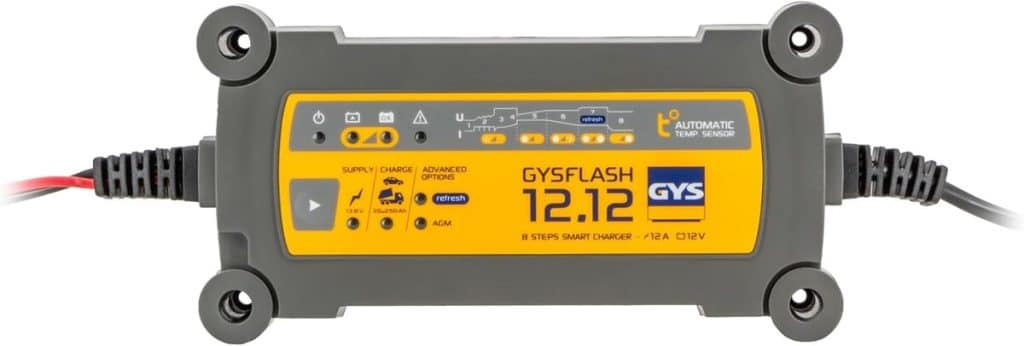 Test du chargeur intelligent GYS GYSFLASH 12.12 : performance garantie