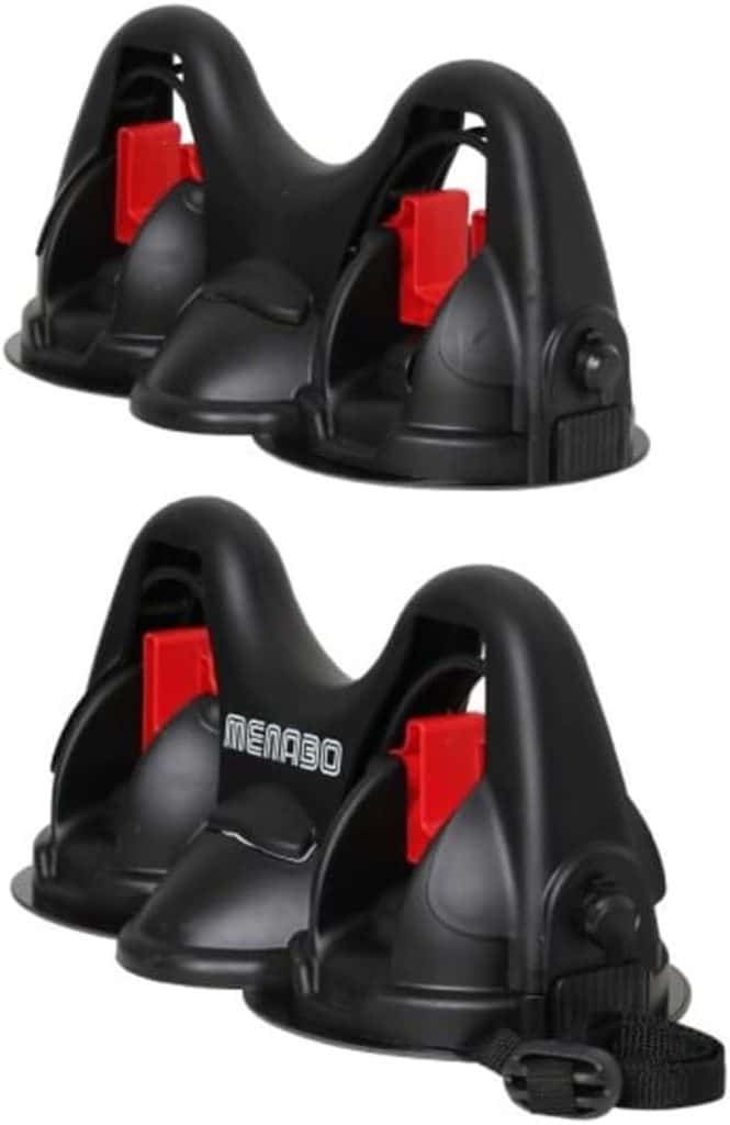 Test du porte-skis magnétique Menabo Himalaya, 2 paires