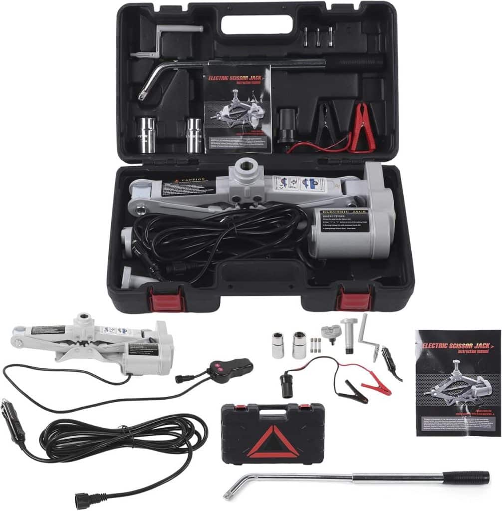 Test du vérin électrique de sol pour voiture 3 tonnes : efficacité et puissance