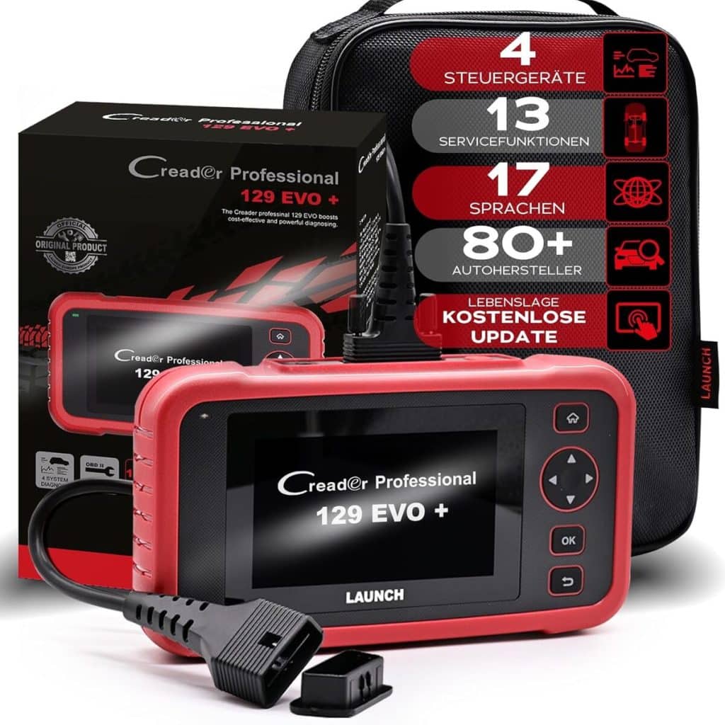 Test valise diagnostic Launch CRP 129 Evo+ : performance auto multimarque