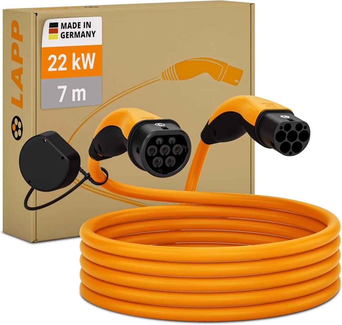 Test : câble LAPP MOBILITY 7m 22kW pour voitures électriques
