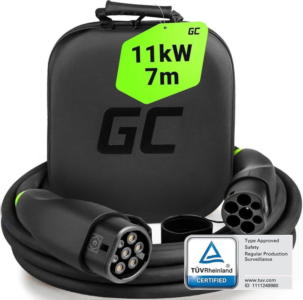 Test du câble Green Cell GC Snap : recharge rapide pour voitures électriques