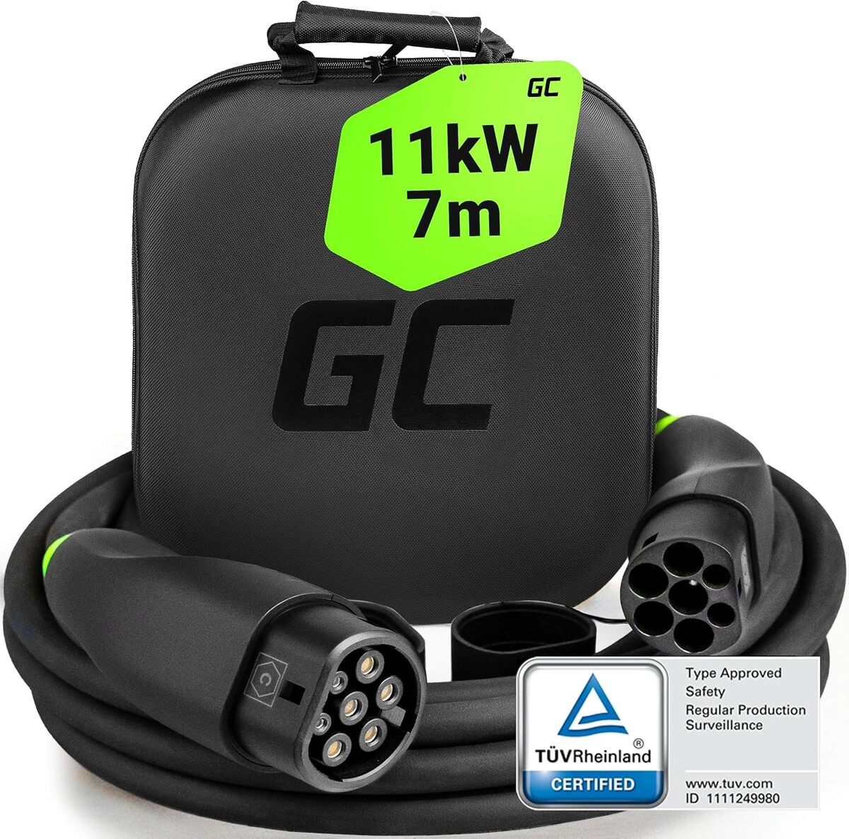 Test du câble Green Cell GC Snap : recharge rapide pour voitures électriques