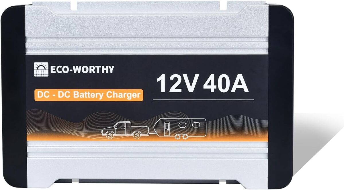 Test du chargeur ECO-WORTHY 12 V 40 A solaire intégré