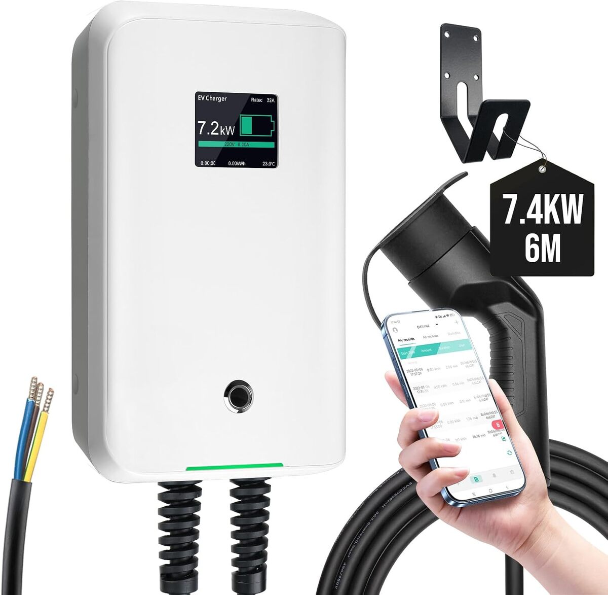 Test du chargeur Morec type 2 : puissance et connectivité