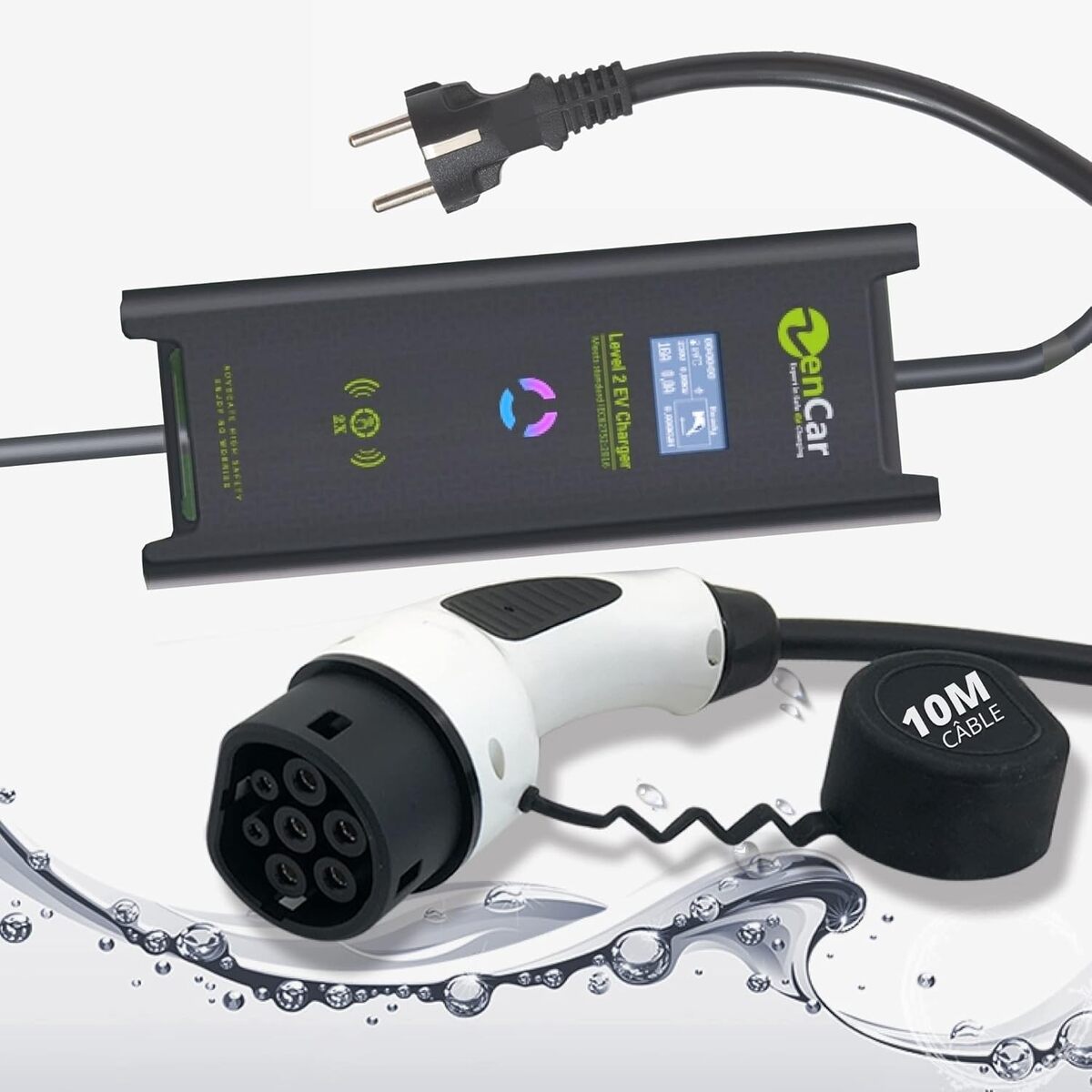 Test du chargeur ZENCAR EV Type 2 : performance et polyvalence