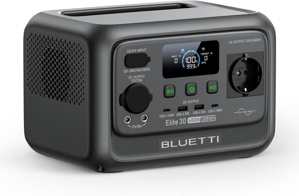 Test du générateur portable Bluetti Elite 30 V2 : puissance et rapidité