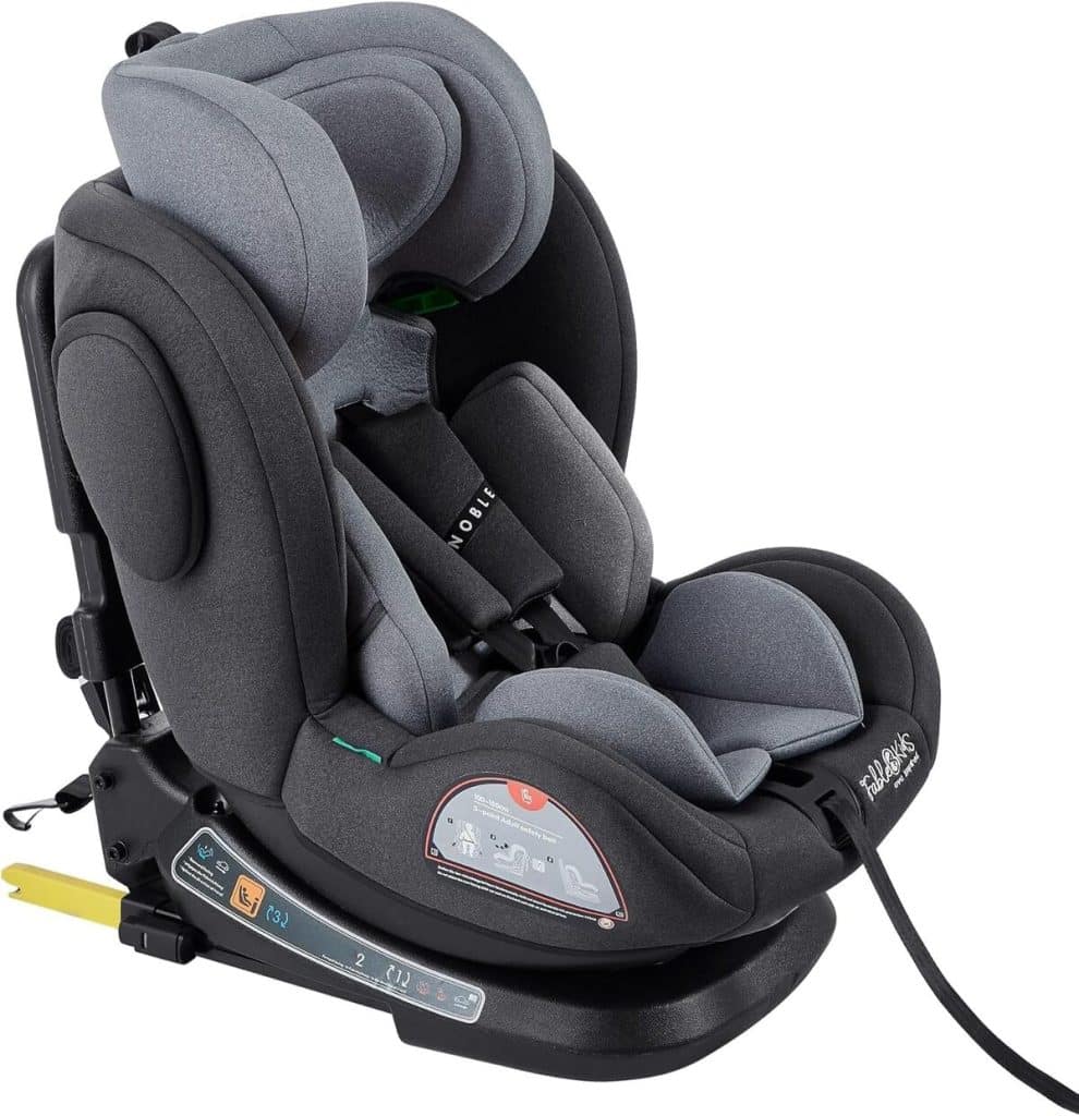 Test : siège auto FableKids rotatif 360° isofix