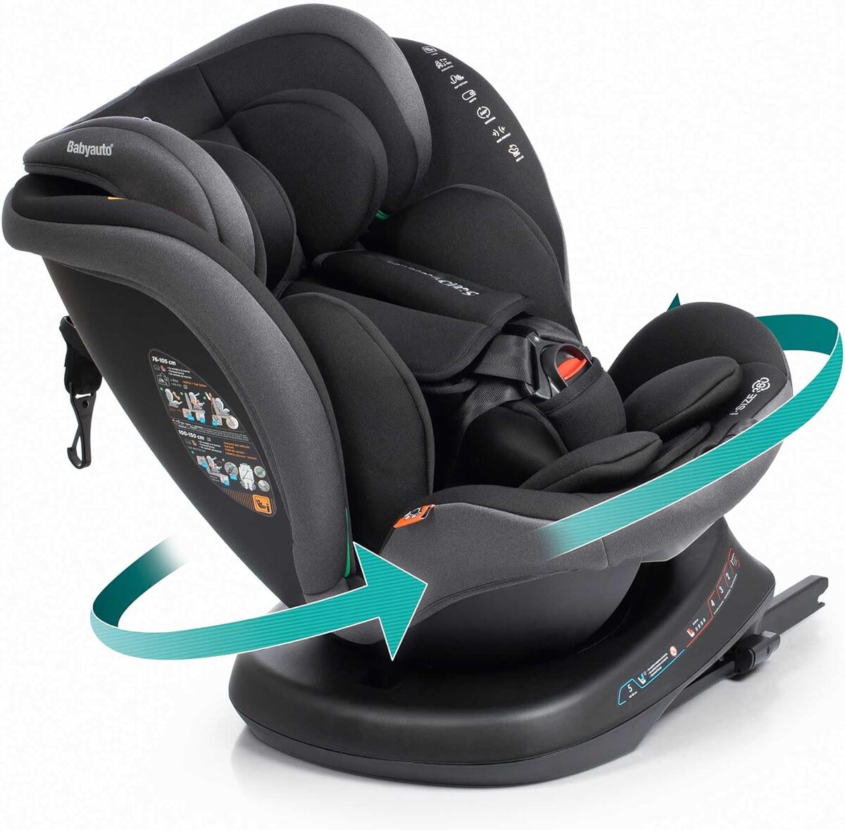 Test : siège auto Rodia Plus de Babyauto, sécurité et confort ajustable