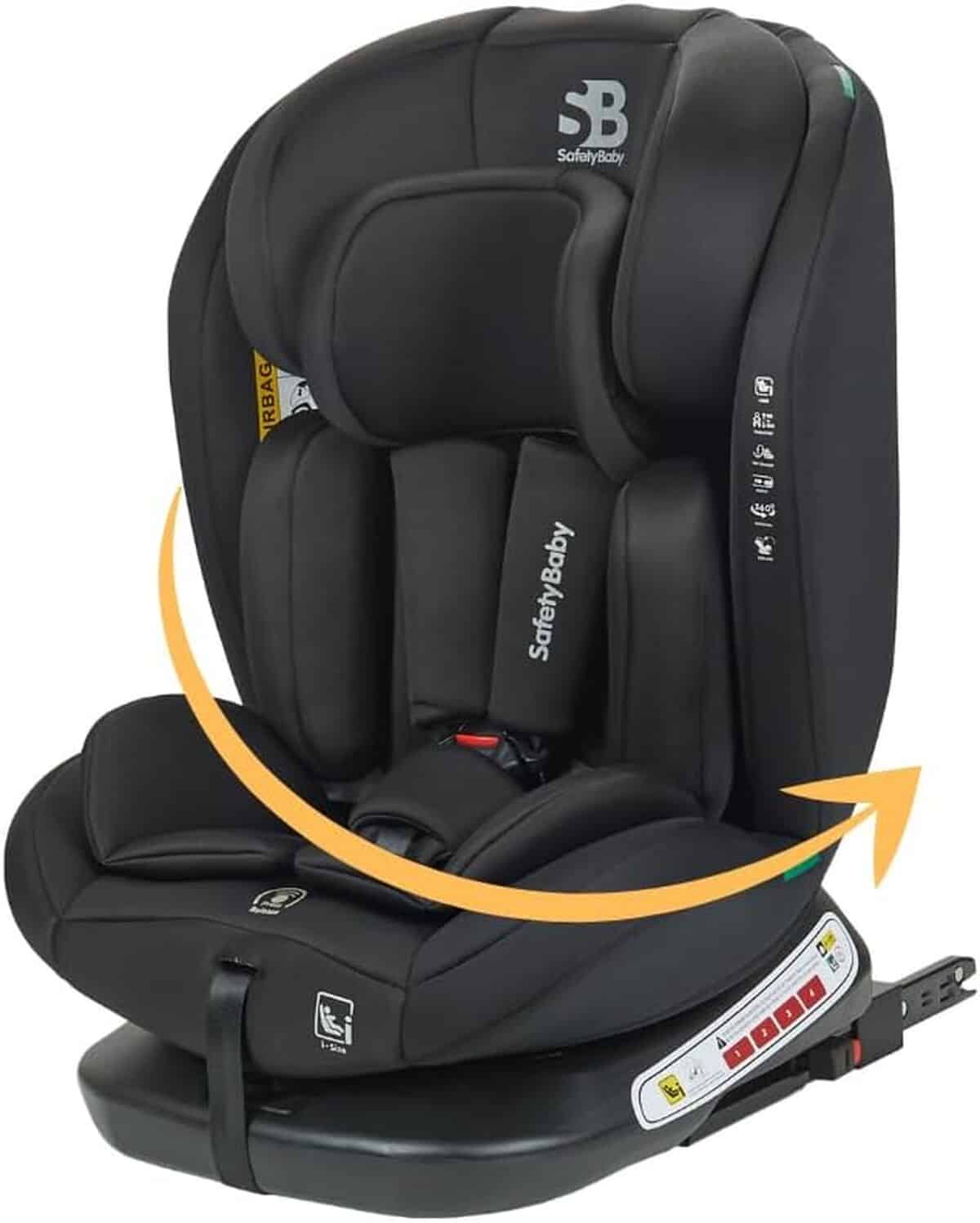 Test siège auto Safety baby Xenon Isofix 360°
