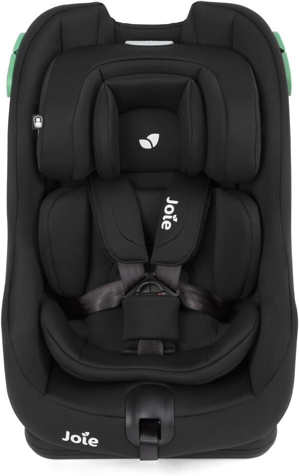 Joie - Steadi R129 - Siège Auto Évolutif Bébé 0 à 4 Ans - Dos à La Route et Face à La Route - Harnais 5 Points - Sécurité R129 Intelli-Fit - Têtière Réglable - Housse Lavable - Couleur Shale