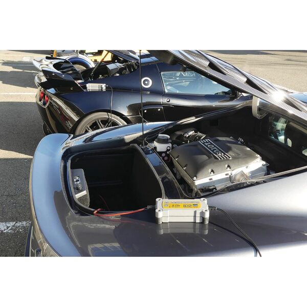 GYS, GYSFLASH 8.12, Chargeur de Batterie Intelligent Plomb (VRLA, AGM, Gel, Liquide, EFB), 8A, Véhicules 12V (Voiture, Utilitaire, Bateau), Maintien de Charge Sécurisé, Désulfatation, IP65